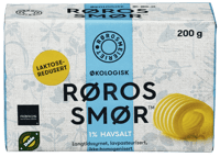 Røros Smør Økologisk 1% Havsalt 200g
