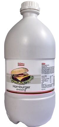 Hamburgerdressing Bombe 2.6kg Slåtto