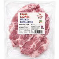 Prima Lavpris Nakkekoteletter