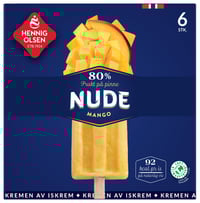 Nude Mango 80% Frukt 6stk Hennig-Olsen