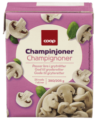 Coop Skivet Champignon 380g
