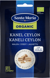 Santa Maria Malt Kanel Ceylon Økologisk 17g