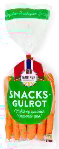 Gulrot Snacks 200g