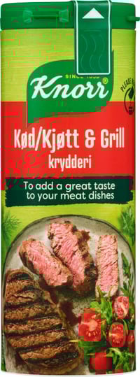 Kjøtt&Grillkrydder 90g boks Knorr