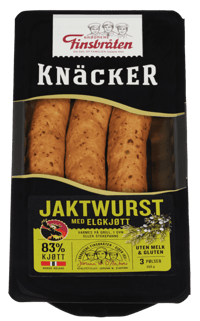 Finsbråten Jaktwurst Knäcker 250g