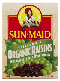 Rosiner Økologisk 250g Sun Maid