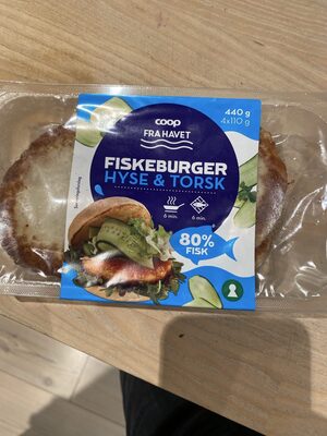 Fiskeburger 80%