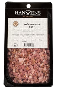 Smårettbacon Kokt Ternet Hanssens