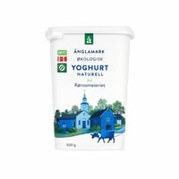 Änglamark Økologisk Yoghurt Naturell fra Rørosmeieriet
