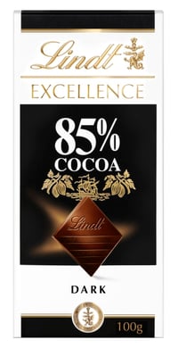 Lindt Excellence 85% Cacao Dark 100g