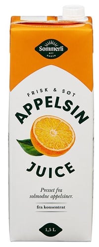Appelsinjuice 1,5 l