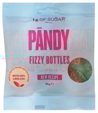 Fizzy Bottles u/Sukker 50g Pändy