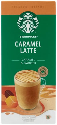 Starbucks Instant Caramel Latte 5pos