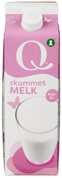 Q Skummet Melk 1l