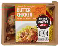 Butter Chicken m/Basmatiris 435g Meny