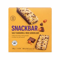SnackBar Salt Karamell med Sjokolade