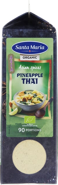 Organic Pineapple Thai Spice Mix 675g Santa Maria