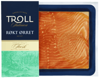 Troll Røkt Ørret i Skiver 250g
