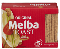 Meulen Original Melba Toast Firkantet 100g