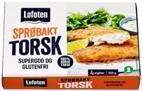 Sprøbakt Torsk 320 g