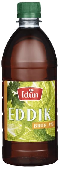 Eddik 7% Brun 0,6l Idun