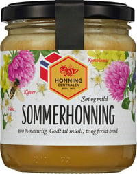 Sommerhonning Norsk 350g Honningcentralen