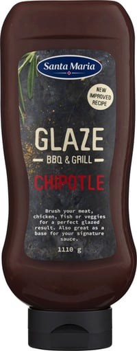 Bbq Glaze Chipotle 1110g Santa Maria