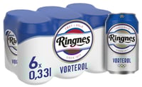 Ringnes Vørterøl 0,33lx6 boks