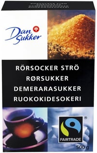Rørsukker Strø Demerara 500 g