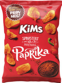 KiMs Potetgull Paprika 250g