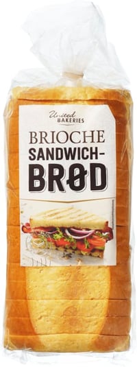 Brioche Sandwichbrød 500g