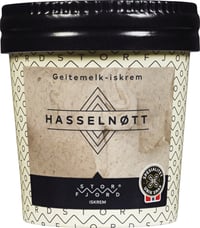 Hasselnøtt 140ml Storfjord Iskrem