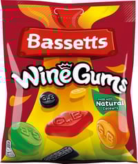 Bassetts Vingummi 190 g