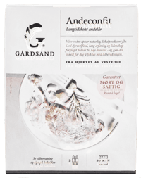 Gårdsande Andeconfit Lår Fersk 2pk