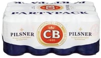 CB Pilsner 0,33 L boks 12pk Partypk 3,96 l