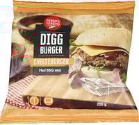 Cheeseburger M Bbqsaus 200g Fersk&Ferdig