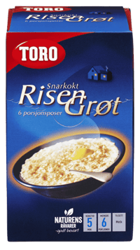 Toro Risgrøt Snarkokt 6 porsjonsposer á 49g