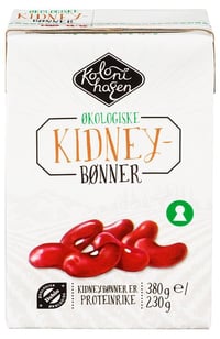 Kidneybønner Økologisk, 380 g