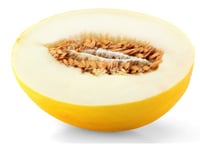 Honningmelon Delt Gul stykk