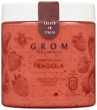 Grom Is Jordbærsorbet 460ml