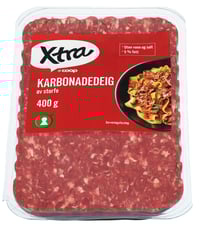 X-tra Karbonadedeig 400g