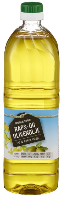 Raps- og Olivenolje 1l Rema 1000