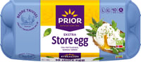 Egg Frittgående L/XL 10stk Prior