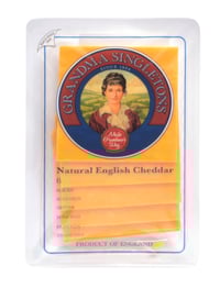 Cheddar skivet 150g Singleton
