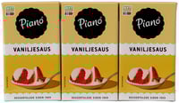 Vaniljesaus 3x250ml Piano