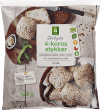 Änglamark 4-Korns stykker 6pk 420g