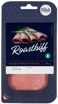 Roastbiff 90g Folkets