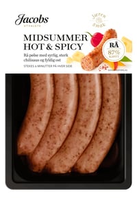 Pølse Rå Midsummer 270g Jacobs Utvalgte