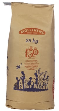 Hvete Sammalt Fin Sekk 25kg Møllerens