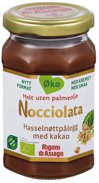 Nocciolata Pålegg Økologisk 250g Rigoni Di Asiago